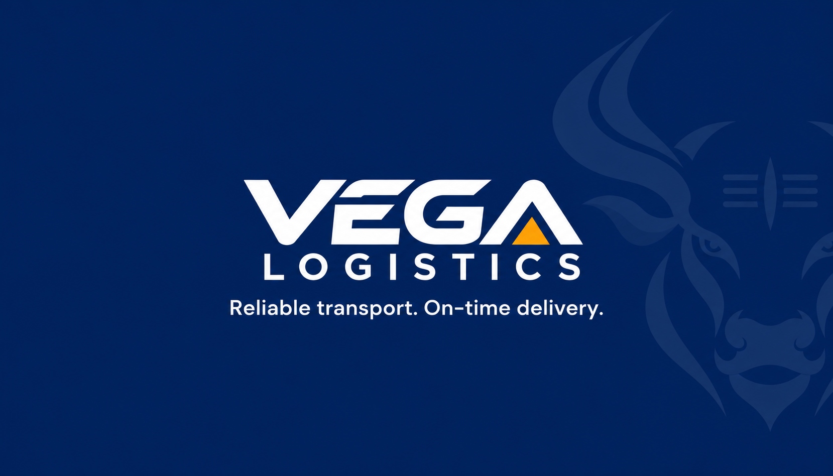 Vega Logistics. Reliable transport. On-time delivery.